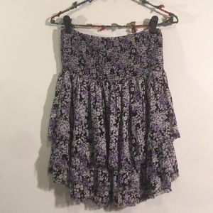 Free people ruffled skirt